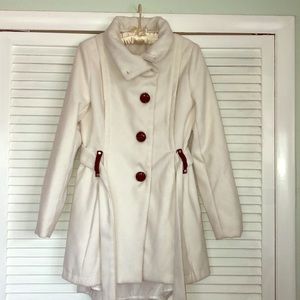 White winter coat